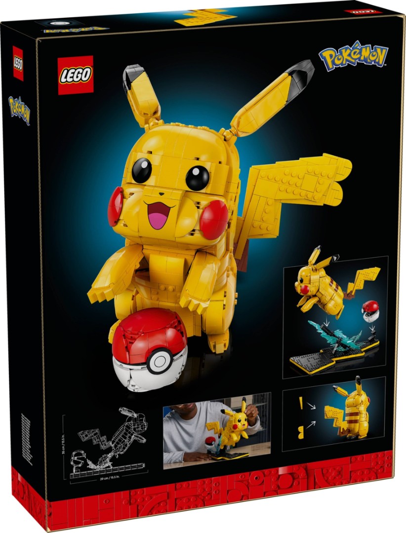 LEGO Pokemon Pikachu & Poke Ball