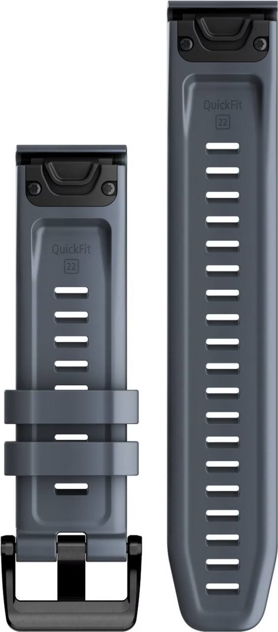 Garmin Quickfit Silicone Strap 22mm Granite Blue