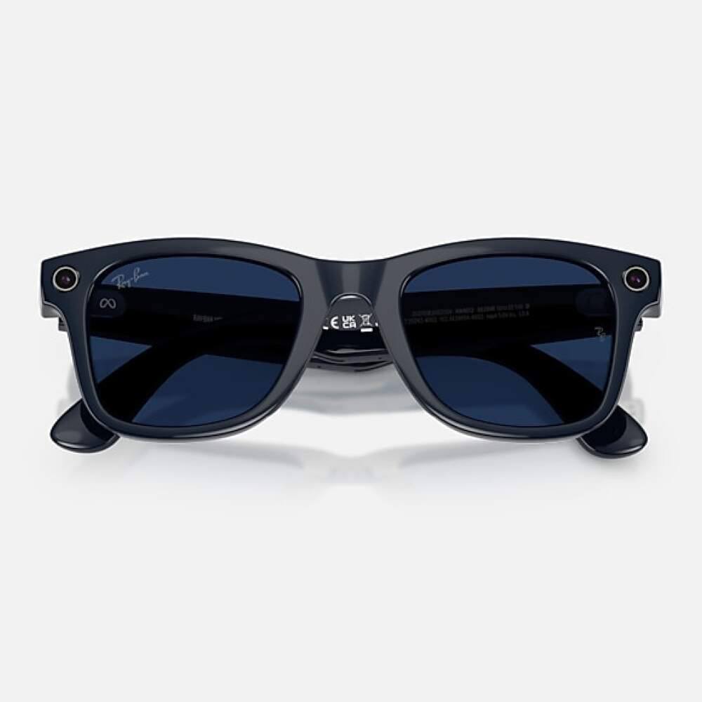 Умные очки RayBan Meta Gen2 Wayfarer RW4012 Shiny Cosmic Blue/Transitions Sapphire (155 - 53 Size)