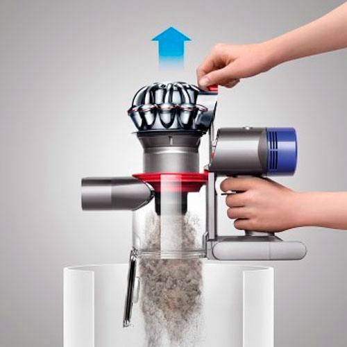 Беспроводной пылесос Dyson (V8 Advanced, Silver/Yellow, SV25)