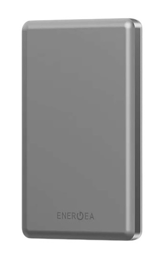 Внешний аккумулятор с беспроводной зарядкой Energea AluPac Mini 5K, Grey