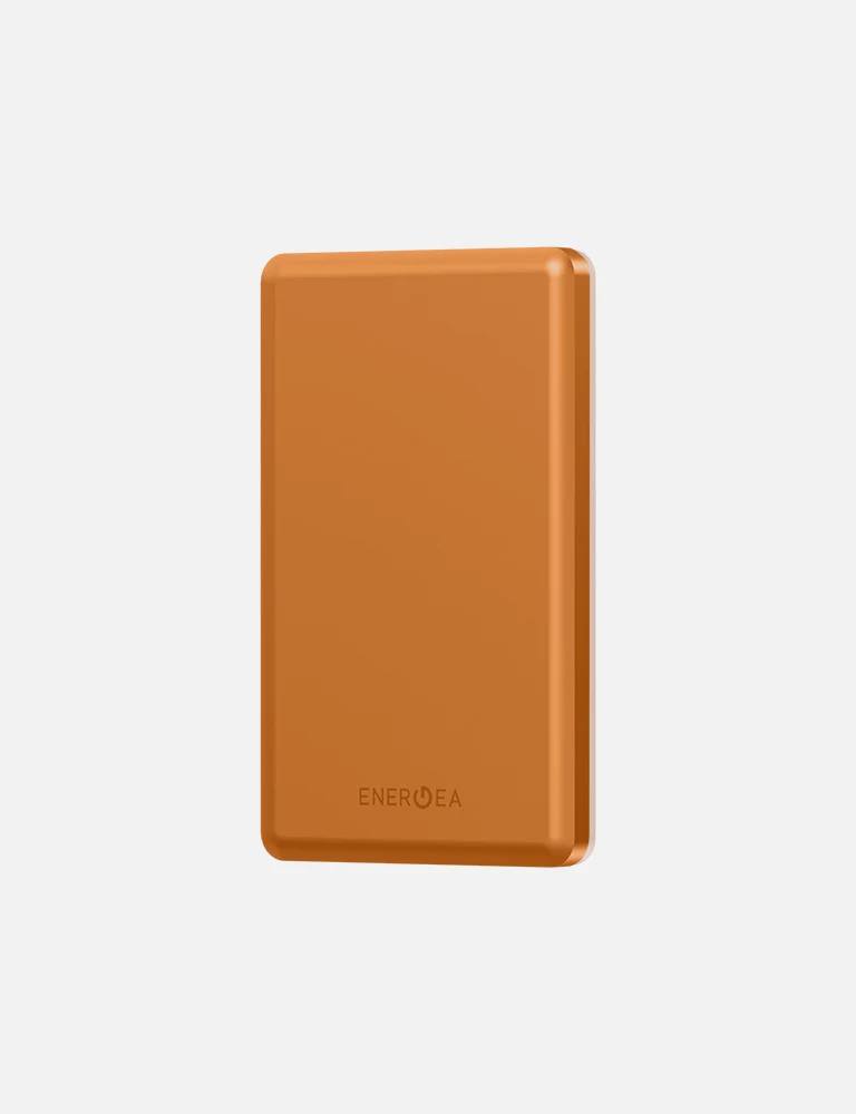 Внешний аккумулятор с беспроводной зарядкой Energea AluPac Mini 5K, Orange