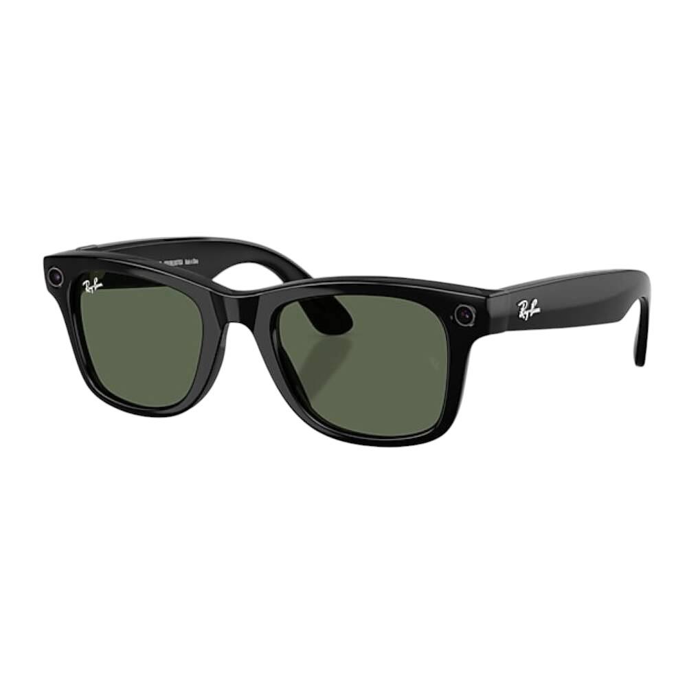 Умные очки RayBan Meta Gen2 Wayfarer RW4012 Shiny Black/G15 Green (155 - 53 Size)