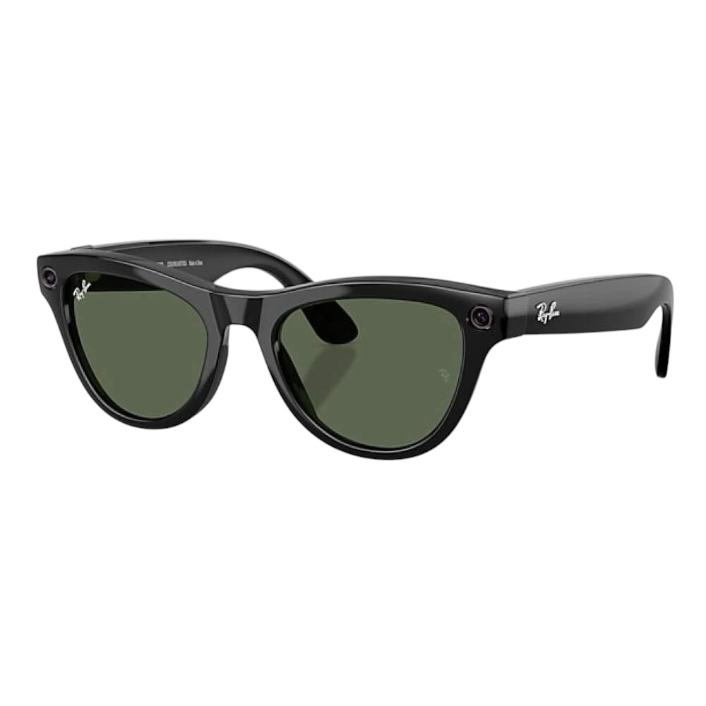 Умные очки RayBan Meta Gen2 Skyler RW4014 Shiny Black/G15 Green (150 - 52 Size)