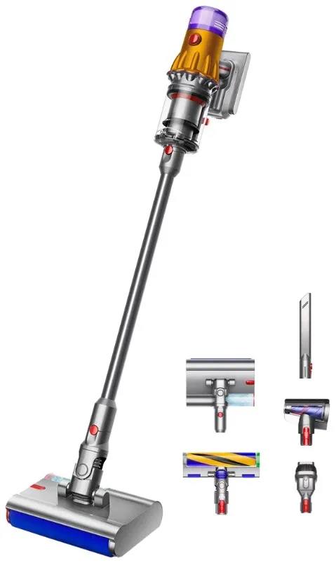 Беспроводной пылесос Dyson (V12S Detect Slim Submarine,Yellow/Nickel, SV46)