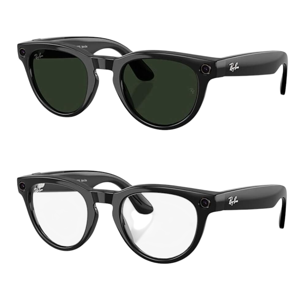 Умные очки RayBan Meta Gen2 Headliner RW4013 Shiny Black/Transitions Green (150 - 50 Size)