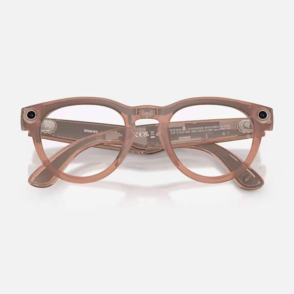 Умные очки RayBan Meta Gen2 Headliner RW4013 Matte Peach/Transitions Grey (150-50 Size)